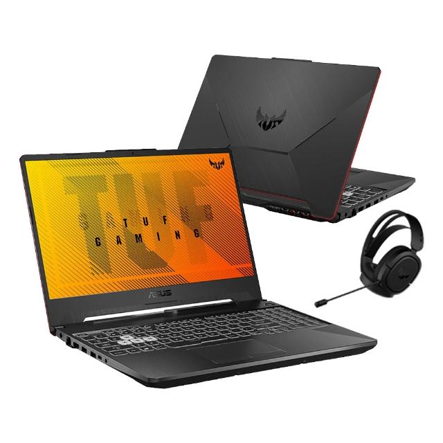【ASUS 華碩】TUF耳機組★15.6吋 R7 RTX3050電競筆電(FA506NCQ-0032B170H/R7-170/16G/512G SSD/W11)