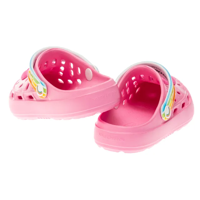 【SKECHERS】女童系列 女童鞋 SWIFTERS - CARE BEARS 涼拖鞋(319270LPNK)