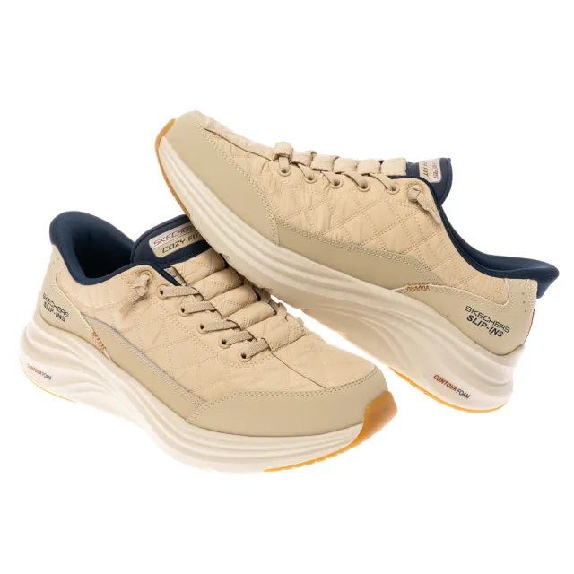 【SKECHERS】男鞋 休閒系列 休閒鞋 瞬穿舒適科技 CONTOUR FOAM 寬楦款 (232619WNTNV)