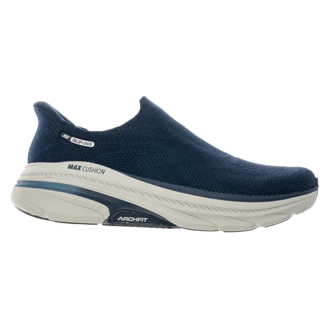 【SKECHERS】男鞋 慢跑系列 慢跑鞋 瞬穿舒適科技 GO RUN MAX CUSHIONING ARCH FIT 2.0 (220569NVY)