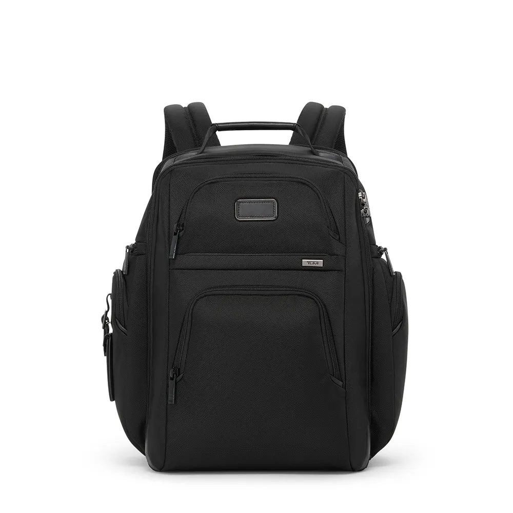 【TUMI】Alpha TUMI Brief 15 吋筆電彈道尼龍商務後背包 - 黑色(TUMI 官方旗艦店)