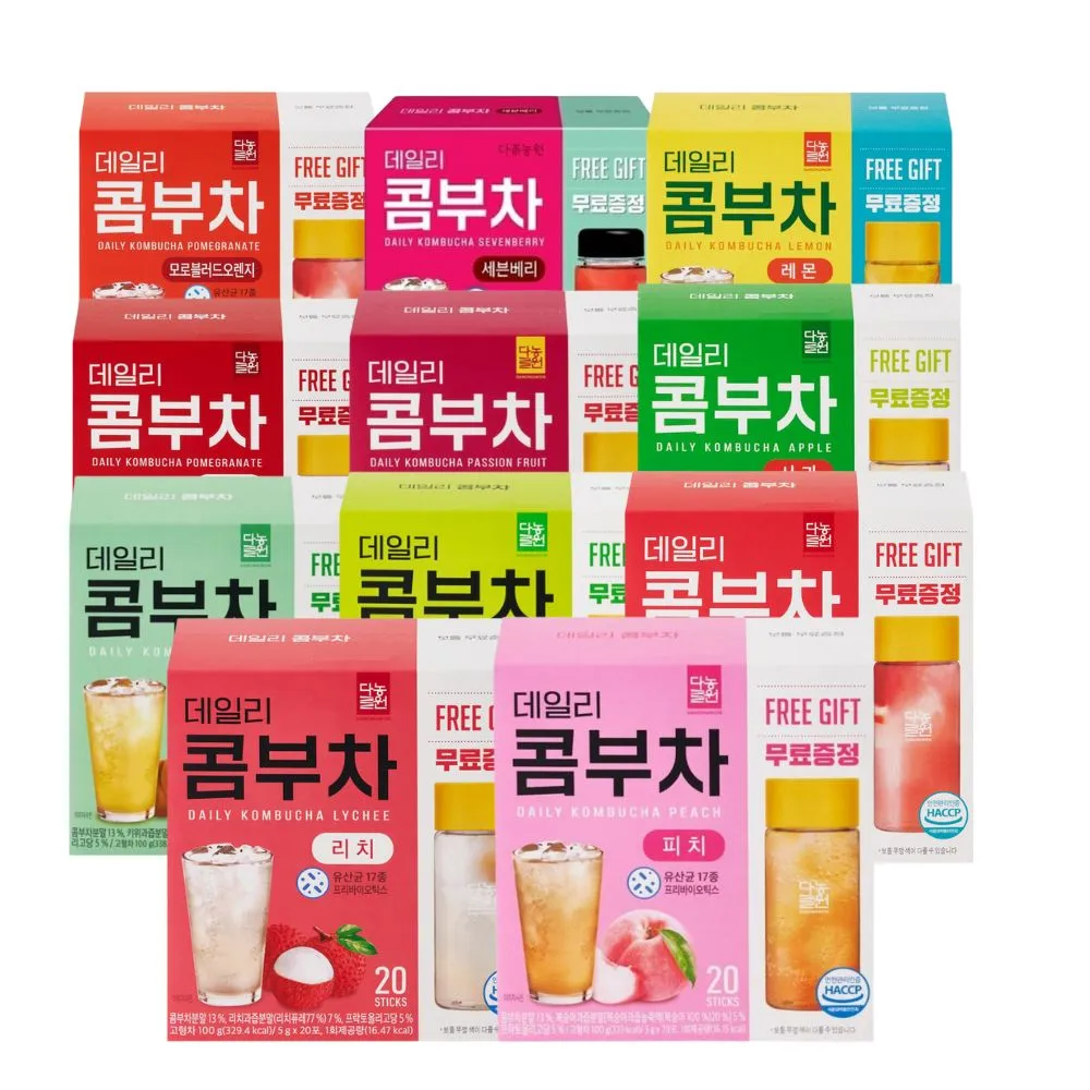 【Danongwon】Danongwon 乳酸菌康普茶 5g*20ea+瓶子