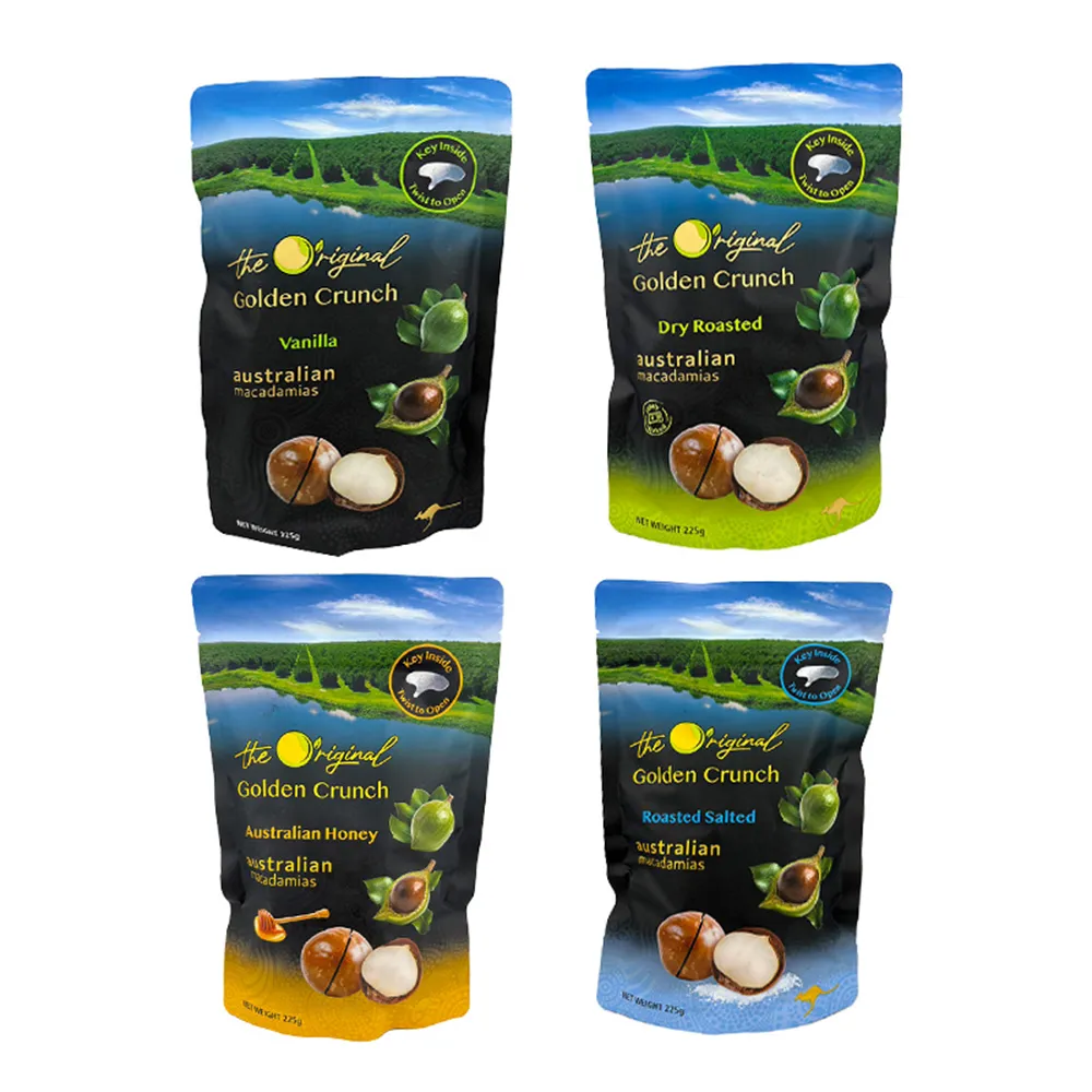 【Macadamia】Australia 澳洲帶殼夏威夷火山豆 225g 附開果器(原味 香草 海鹽 蜂蜜 肉桂 椰香 堅果)