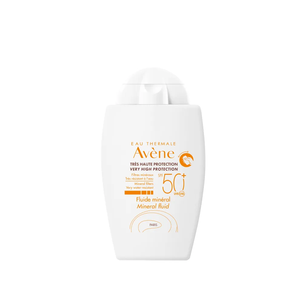 【Avene 雅漾】官方直營 全效極護物理防曬液40ml(SPF50+)