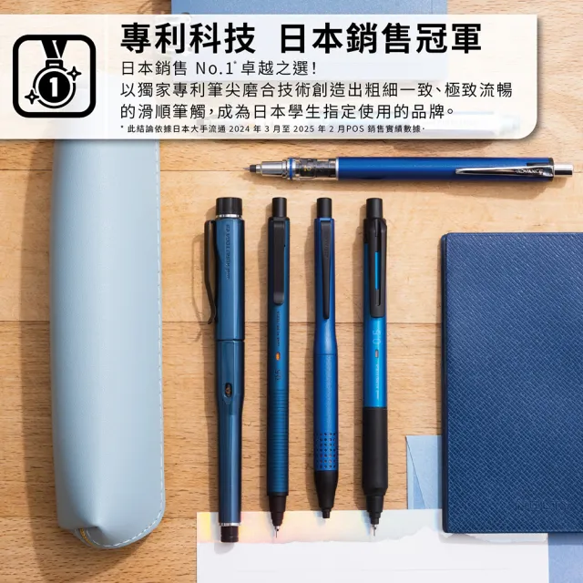 【uni】KURU TOGA 金屬筆桿 橡木握把 筆芯自旋轉自動筆 M5-KW (0.5mm)