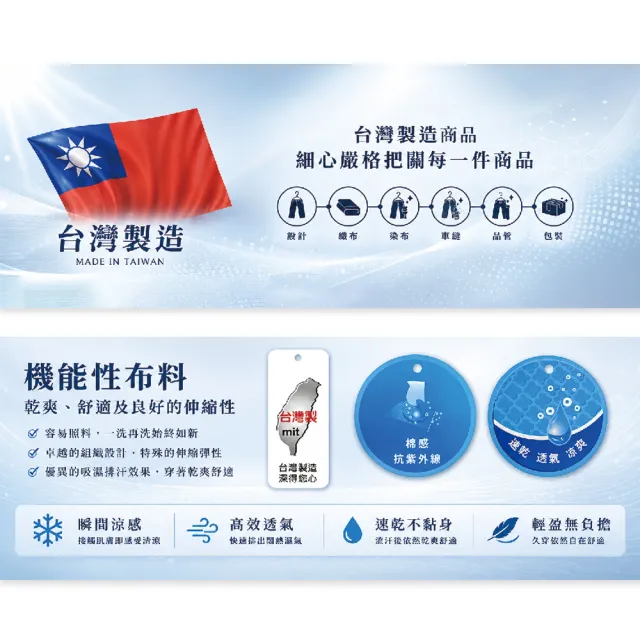 【YT shop】台灣製造 涼感降溫 透氣彈性商務POLO衫