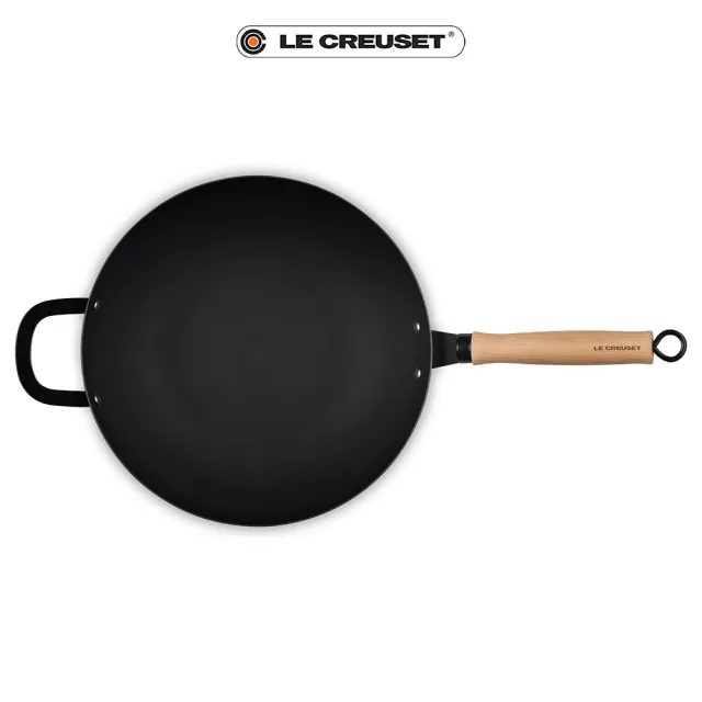 【Le Creuset】鐵製炒鍋(附蓋) 30cm