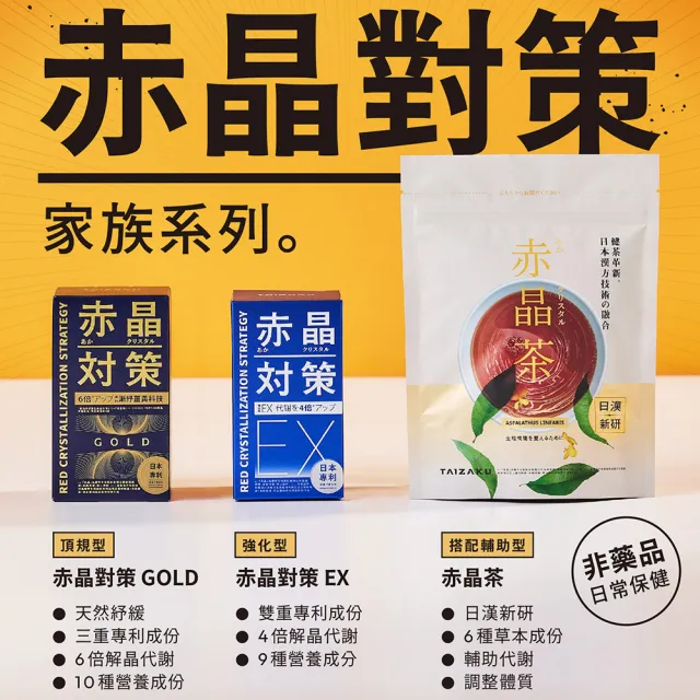 【TAIZAKU 火星生技】赤晶茶(日本漢方新技術 解晶輔助神隊友)