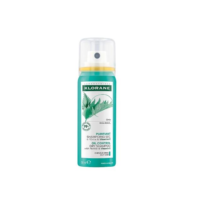 【KLORANE 蔻蘿蘭】官方直營 乾洗髮噴霧 50ml(根源控油)