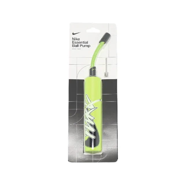 【NIKE 耐吉】打氣筒 Essential Ball Pump 綠 附球針 灌氣 N000138476-1NS