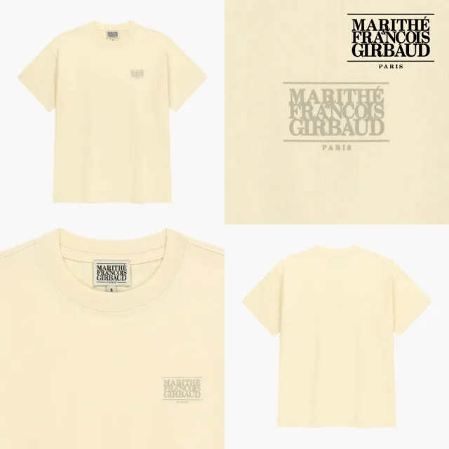 【MARITHE FRANCOIS GIRBAUD】官方旗艦 透氣涼感經典小LOGO短袖上衣(多款任選)