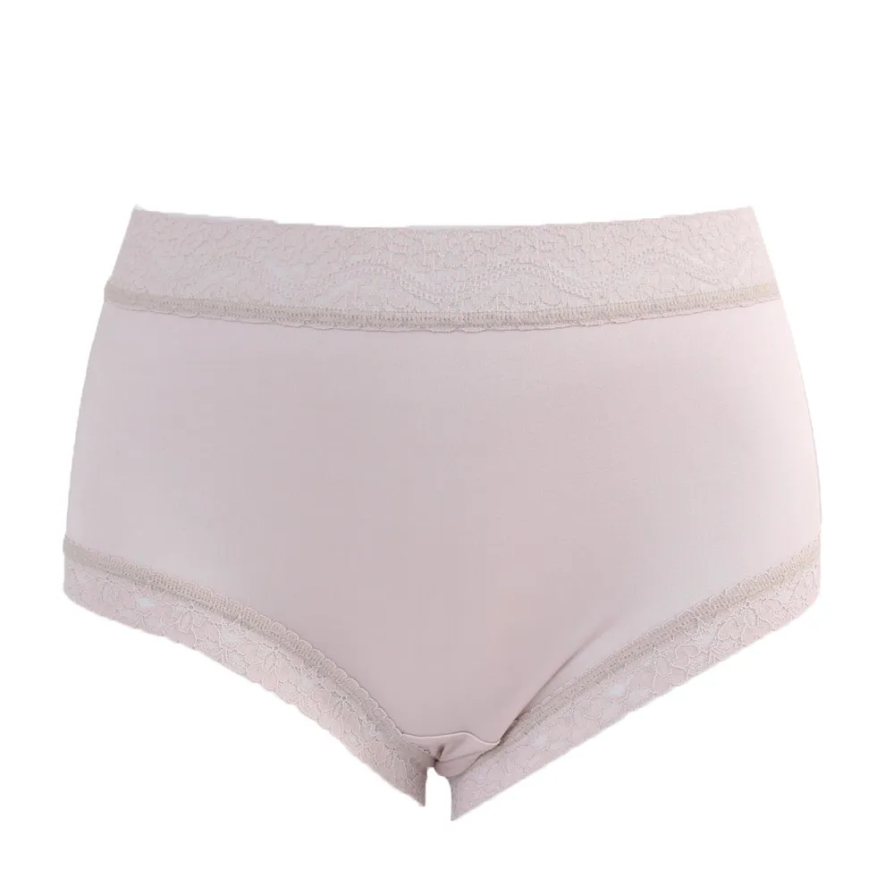 【Chlansilk 闕蘭絹】舒柔觸感42針100%蠶絲中高腰內褲(灰)