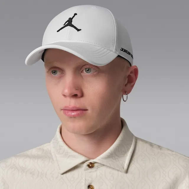 【NIKE 耐吉】運動帽 男女 U J DF CLUB CAP S AB GOLF 運動 休閒 白色 (IM4515100)