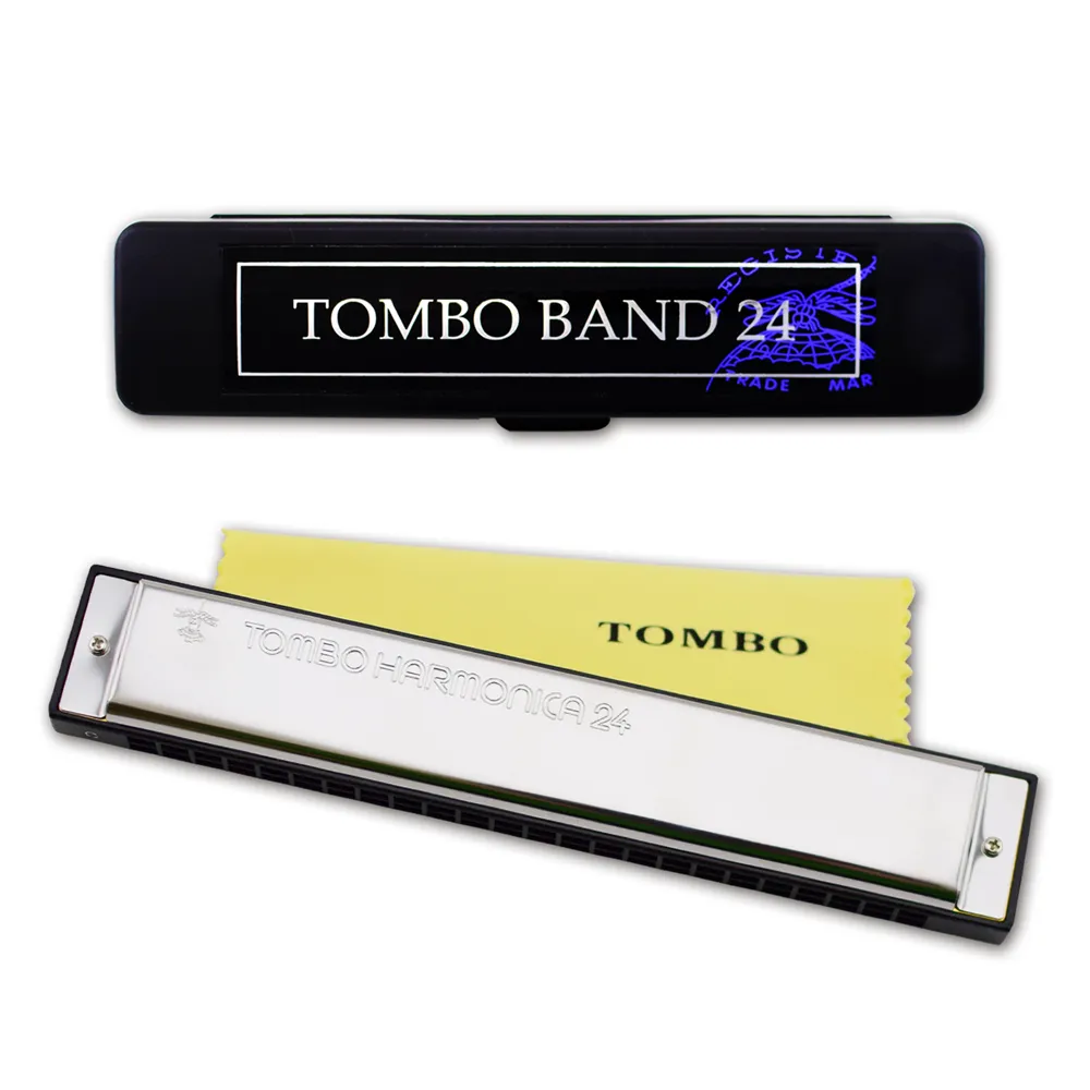 【TOMBO】蜻蜓牌 二十四孔複音口琴