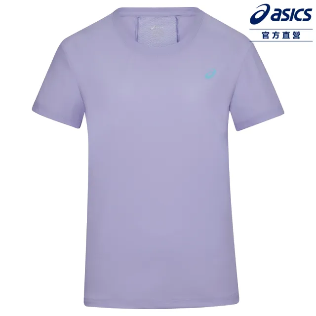 【asics 亞瑟士】涼感短袖上衣 女款 亞洲版 跑步上衣 2012D715-500