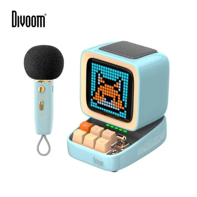 【DIVOOM】Ditoo-5M 行動KTV像素藍牙喇叭(親子互動、聚會首選)