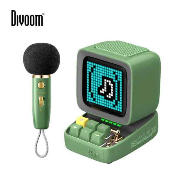 【DIVOOM】Ditoo-5M 行動KTV像素藍牙喇叭(親子互動、聚會首選)