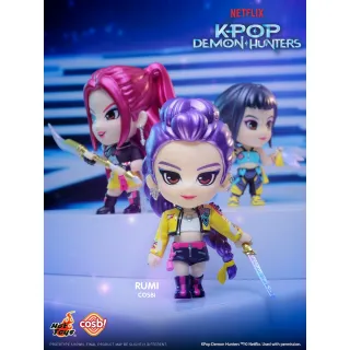 【Beast Kingdom 野獸國】KPOP獵魔女團 Q版公仔 盲盒套組(8入)｜HOT TOYS CBX351