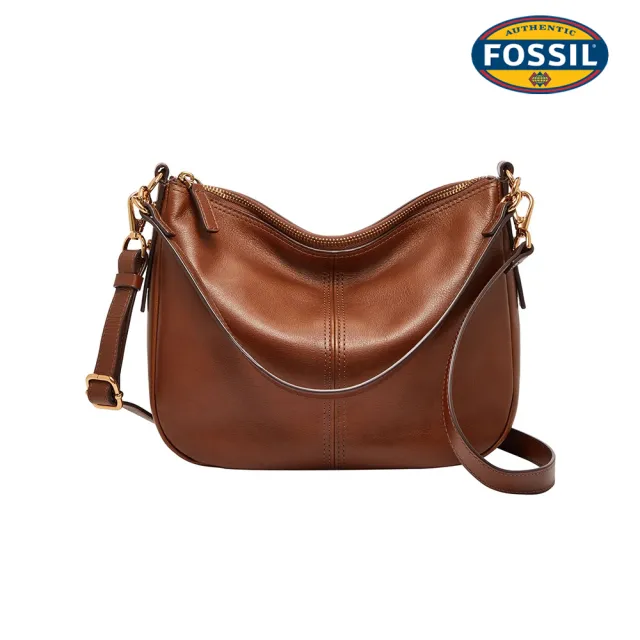 【FOSSIL】Jolie 真皮新月斜背包 (多色可選)