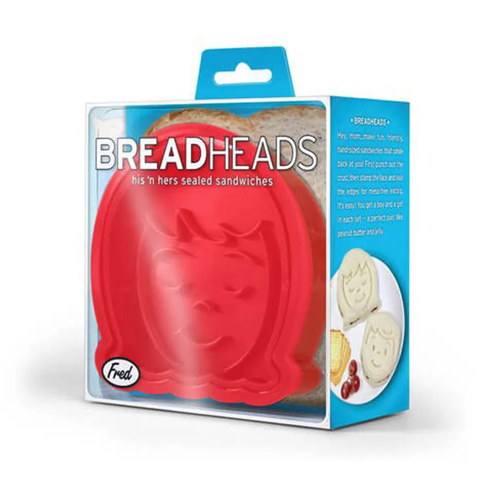 【Fred & Friends】Bread Head 麵包轉印造型模具