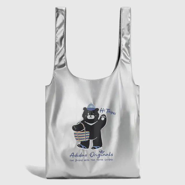 【adidas 愛迪達】運動 休閒 側背包 女包 TP BEAR TOTE A(LD6392)