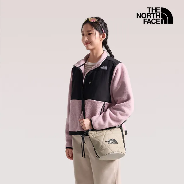 【The North Face】北面男女款棕色CORDURA耐磨抽繩束口斜背包|8K8DN7J