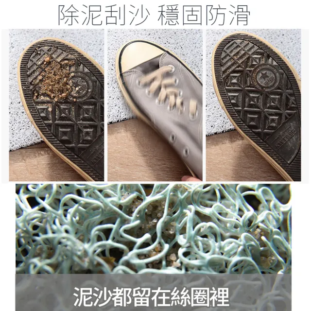 【半島良品】刮泥地墊絲圈地墊刮泥墊 多款任選(玄關/迎賓/門口地墊/刮泥/防滑貓砂墊)