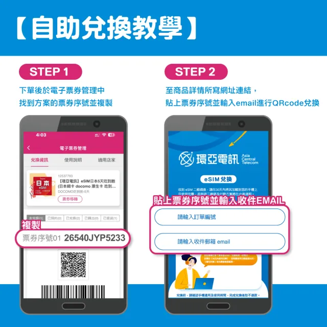 【環亞電訊】eSIM日本全網通5天吃到飽不降速(24H自動發貨 免等待 日本 多電信 吃到飽 不降速 環亞電訊)