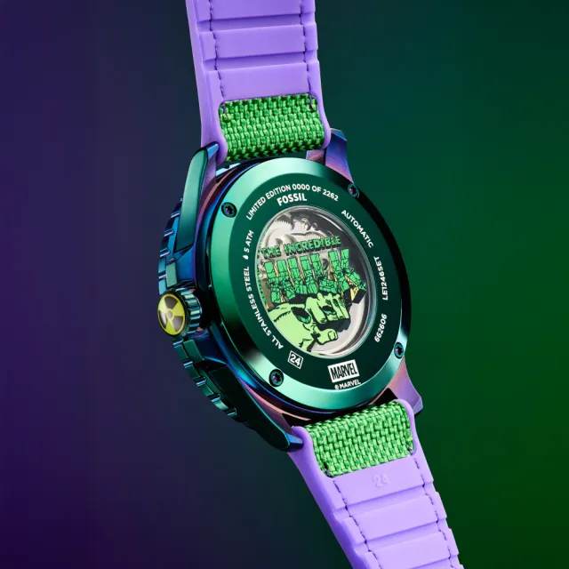 【FOSSIL】Marvel x Fossil 聯名限量紀念機械錶 42MM