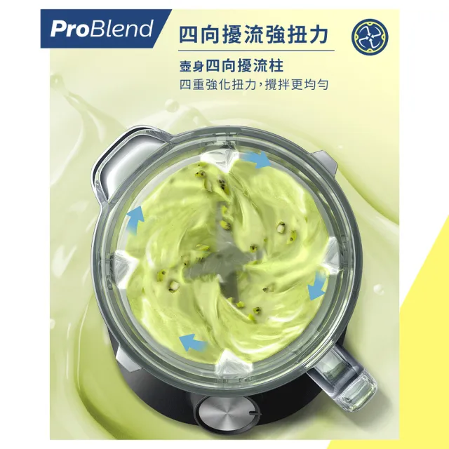 【Philips 飛利浦】秒碎冰沙果汁機_HR2291/01