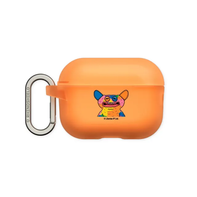 【RHINOSHIELD 犀牛盾】AirPods 5/4/Pro 3/Pro 2 防摔耳機保護殼/彩色派對(Fuggler放克牙寶)