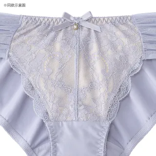 【aimerfeel】薄紗蕾絲三角褲-粉紅色-1103421-PI