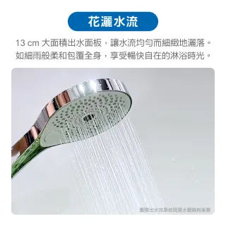 【CAESAR 凱撒衛浴】Immerse Shower 雨淋 SPA 蓮蓬頭(淋浴蓮蓬頭 / 暖身水柱)