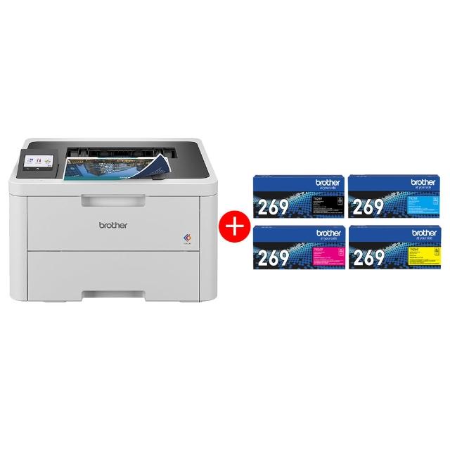 【brother】官方直營 搭1組碳粉匣1黑3彩TN-269四色☆HL-L3280CDW超值商務彩色雷射印表機(雙面列印/WiFi)