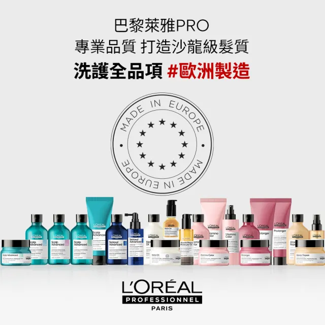 【L’OREAL 巴黎萊雅PRO】絲芮雅平衡健髮露500ml(洗髮精/健髮/蓬鬆/頭皮養護/頭皮調理)