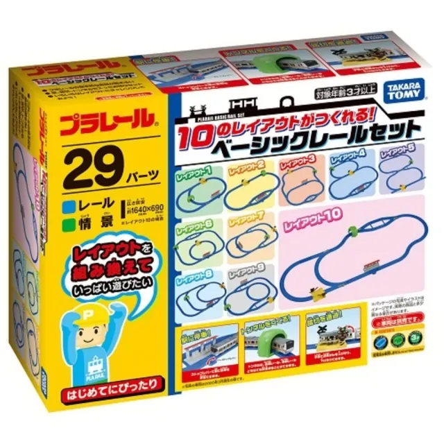 【TAKARA TOMY】日本鐵道王國 10種軌道變化基本組 TP16132 多美火車PLARAIL 公司貨