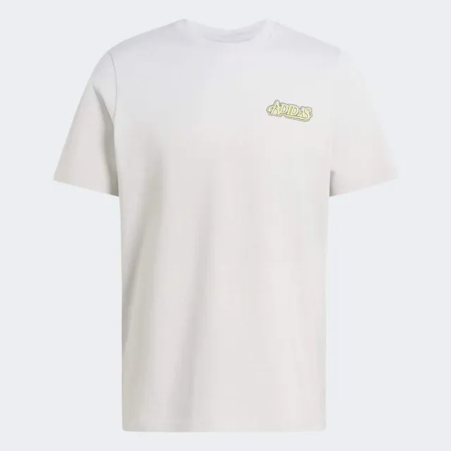 【adidas 愛迪達】M Verb Tee4 男 T恤 運動上衣 休閒短袖 灰 亞版 純棉(LF7396)