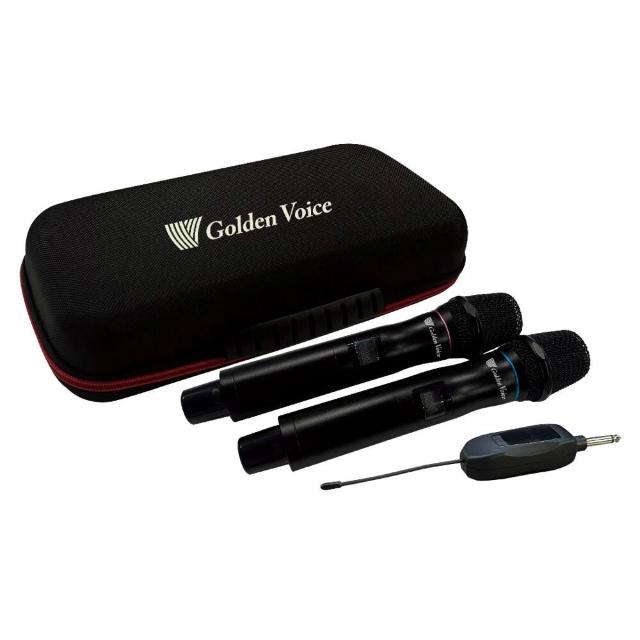 【金嗓】GoldenVoice GVM-100 高音質雙頻無線麥克風