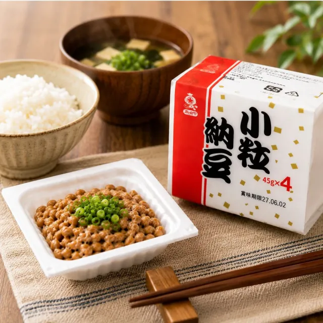 日本火之屋小粒納豆 (4入/180g/組*6組)