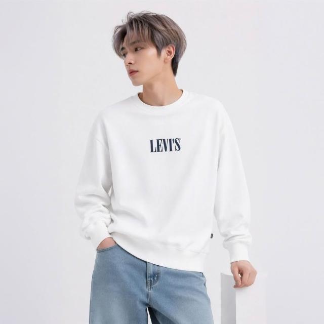 【LEVIS】寬鬆印花圓領大學Tee 男生上衣 熱賣單品 38712-0521