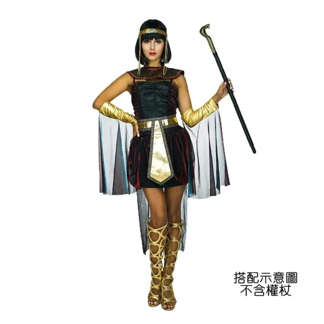 【橘魔法】埃及艷后女神服裝（不含權杖）套裝 造型服 萬聖節 角色扮演 道具 戲劇 變裝派對 cosplay