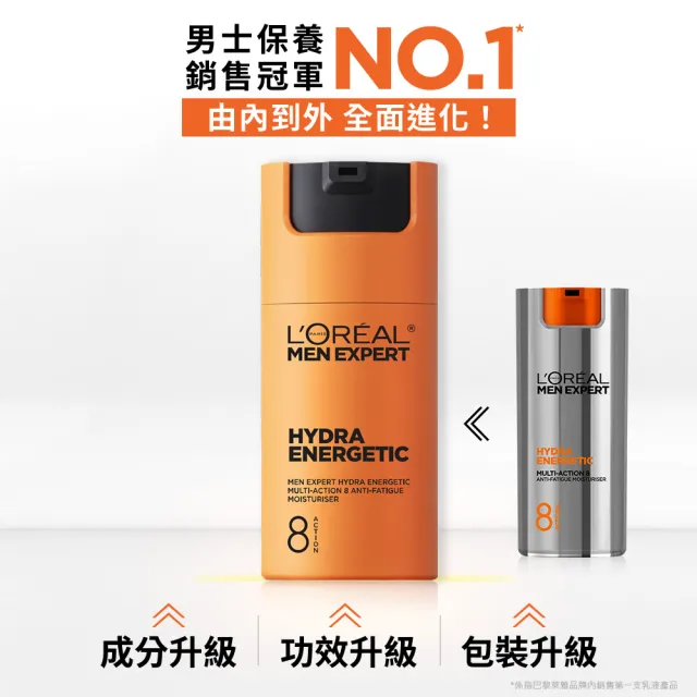 【L’OREAL Paris 巴黎萊雅】8效勁能保濕乳液50ml