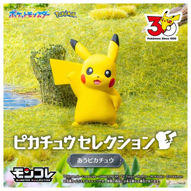 【POKEMON 精靈寶可夢】寶可夢30週年-MONCOLLE 皮卡丘精選系列3