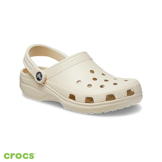 【Crocs】中性鞋 經典克駱格 洞洞鞋 骨白色(10001-2Y2)
