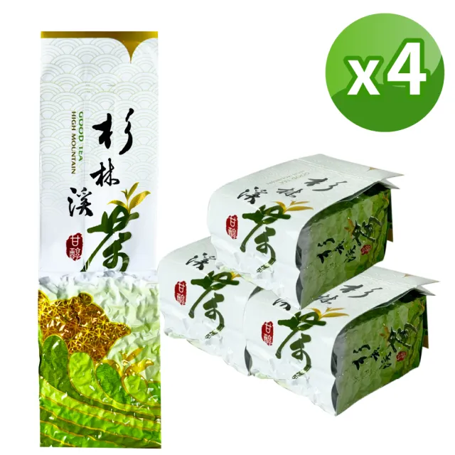 【xiao de tea 茶曉得】杉林溪五告軟烏龍茶葉150gx4包(1斤)