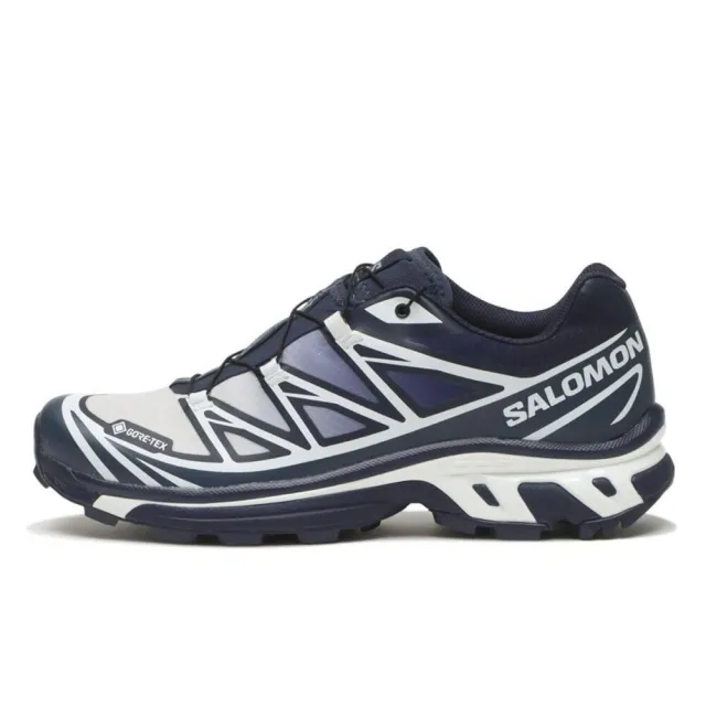 【salomon】XT-6 GORE-TEX 日本限定 防潑水款 海浪藍白 漸層 機能 男鞋 L45440300