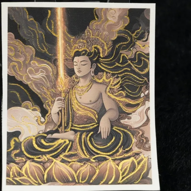 【藏古祥館】虛空藏菩薩唐卡PC02 (虛空藏菩薩 唐卡 平安 吉祥)