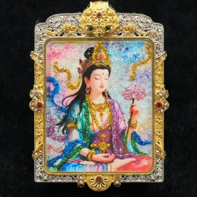 【藏古祥館】觀音唐卡PC18 (觀音 唐卡 平安 吉祥)