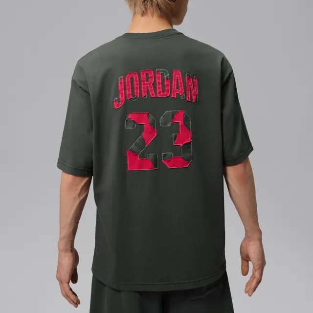 【NIKE 耐吉】As M J Street 85 Ss Crew 短袖 男款 碳黑色 喬丹 運動 休閒 IW2015-015
