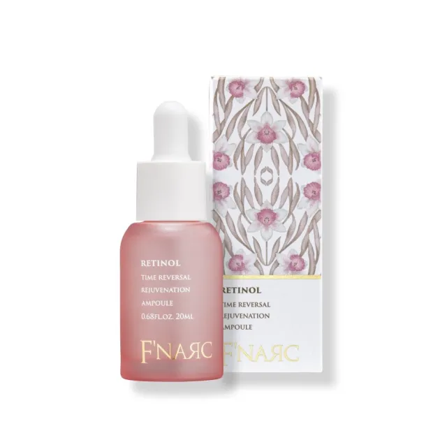 【F'NARC 芙納珂】水仙緊緻日夜安瓶組 (維他命C淨嫩極光靚白安瓶+A醇煥膚極致逆時安瓶)